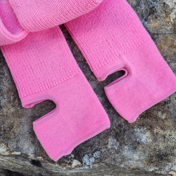 NWOT Pink Dancewear Legwarmers - Picture 2 of 2